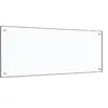 Image de Dosseret de cuisine Transparent 100x40 cm Verre trempé