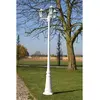 Image de Lampadaire extérieur triple blanc 40245