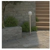 Image de Lampadaire de jardin - - 1 lampe - Acier inoxydable - Blanc - 110 cm
