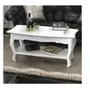 Image de Table basse 2 couches MDF Blanc