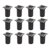 Image de 12 pcs Lampes encastrables au sol d'extérieur Carré