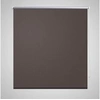 Image de Store enrouleur occultant 160 x 230 cm marron 240178