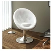 Image de Tabouret de bar Blanc Similicuir