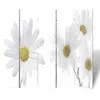 Image de Cloison de séparation pliable 200 x 170 cm Fleur