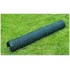 Image de Grillage à poule avec revêtement en PVC 25x0,75 m vert, clôture, barrière,, clôtures, barrières 140411