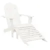 Image de Chaise H. 88 cm non pliable en bois interieur blanc