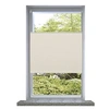 Image de Store Plissé 70x125 cm Pare-vue Salle de Séjour Bureau Cuisine Maison 240630