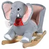 Image de Eléphant à Bascule pour Bébé Animal à Bascule Jouet d'Enfant 80072