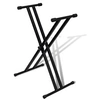 Image de Support de clavier réglable double barre en X
