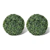 Image de Kunstplanten buxusbol 2 st 27 cm40871