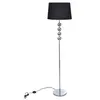 Image de Lampe de Sol à Long Pied 4 Boules de Décoration Noir Lampe de Chevet 240903