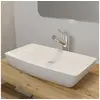Image de Lavabo rectangulaire Céramique Blanc 71 x 39 cm
