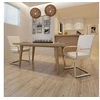 Image de Chaise de salle à manger 2 pcs Cuir synthétique Blanc