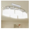 Image de Plafondlamp met ellipsvormige glazen kappen 6xE14 240989