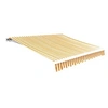 Image de Luifeldoek 6x3 m canvas zonnebloemgeel en wit141018