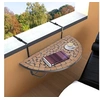 Image de Table suspendue de balcon Terre cuite Mosaïque