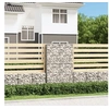 Image de Panier de gabion avec couvercle Fil galvanisé 150x100x30 cm