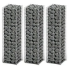 Image de 3-delige Schanskorfset 25x25x100 cm gegalvaniseerd draad 141045