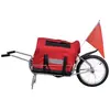 Image de Remorque de vélo à une roue avec sac de rangement