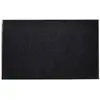 Image de Tapis d entrée Noir PVC 90 x 60 cm