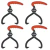 Image de Pinces à bûches 4 pcs avec manche en PVC