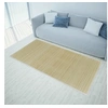 Image de Tapis en bambou naturel à latte rectangulaire 150 x 200 cm