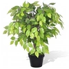 Image de Palmier Artificiel Plastique avec Pot 60 cm