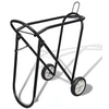 Image de Porte-selle pliable métallique avec roues