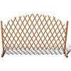 Image de Clôture en treillis - - Bois massif - 180x100 cm - Résistante aux intempéries - Extensible