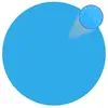Image de Couverture de piscine ronde 549 cm PE Bleu
