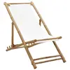 Image de Chaise H. 75 cm non pliable exterieur en bambou bois