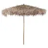 Image de Parasol - - 270 cm - Bambou - Feuille de bananier - Pliable