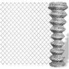 Image de Grillage galvanisé rouleaux à mailles carrées 15x0,8 m Clôture de jardin 141485