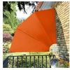 Image de Auvent latéral pliable de balcon Terre cuite 210 x 210 cm