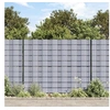 Image de Tuinscherm 70x0,19 m PVC lichtgrijs41619