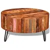 Image de Table basse ronde Bois massif de récupération