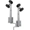 Image de Support à double rouleau pour remorque de bateau 2 pcs 59 84 cm