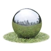 Image de Sphère de fontaine de jardin avec LED Acier inoxydable 30 cm