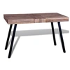 Image de Table a manger fixe sans tiroir 2 personnes en bois 119 x 119 cm