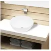 Image de Lavabo de salle de bain Céramique Rond Blanc