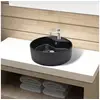 Image de Vasque - Céramique - Rond - Blanc - Intérieur - Design moderne