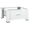 Image de Socle pour machine à laver avec tiroir Blanc