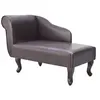 Image de Chaise longue kunstleer bruin242404
