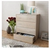 Image de Buffet avec 4 tiroirs 60 x 30,5 x 71 cm Couleur de chêne
