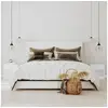 Image de Table de chevet 2 pcs avec tiroir Blanc