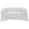 Image de Housse de canapé Micro-suède Crème 140x210 cm