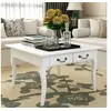 Image de Table basse avec 4 tiroirs Blanc