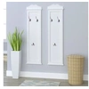 Image de Portemanteaux 2 pcs Blanc
