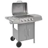 Image de Gasbarbecue 4+1 kookzone zilver 41903