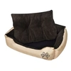 Image de Lit pour chien taille XXL beige et marron Etanche Panier Corbeille
